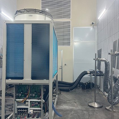 commercial heat pump lab testing