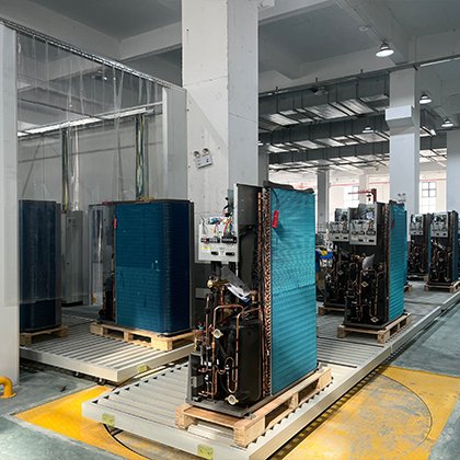 inverter heat pump production