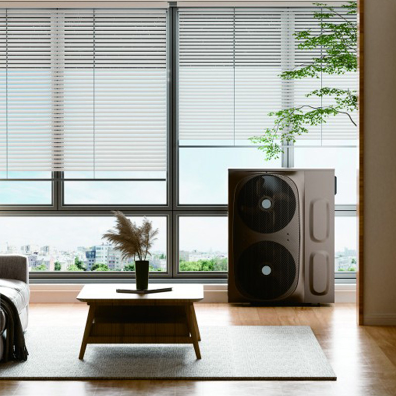 Minimum Cool Down to 2℃ by KLR Heat Recovery Heat Pump