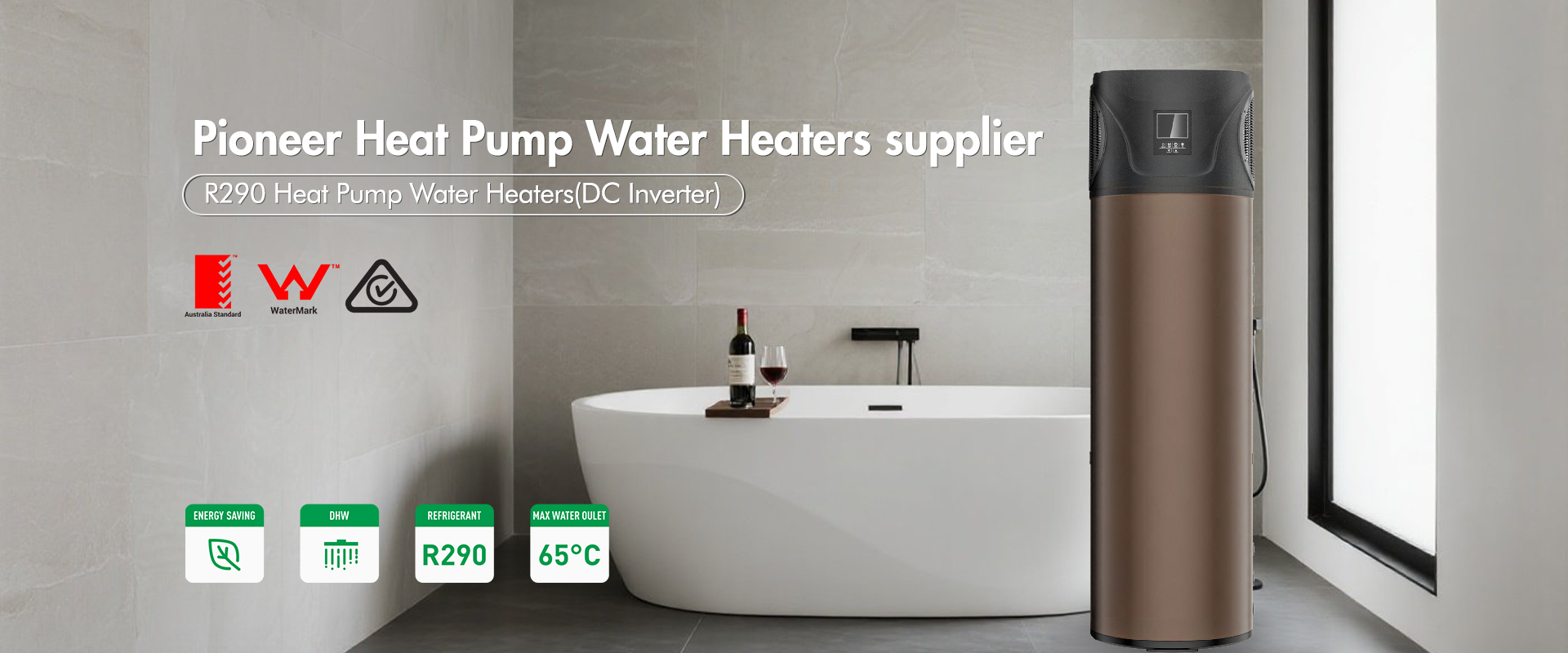 China oem heat pump water heaters factory